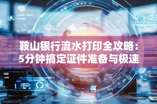 鞍山银行流水打印全攻略:5分钟搞定证件准备与极速操作