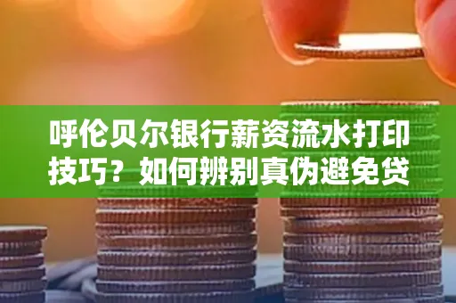 呼伦贝尔银行薪资流水打印技巧?如何辨别真伪避免贷款风险?