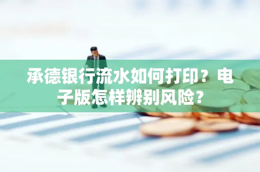 承德银行流水如何打印?电子版怎样辨别风险?