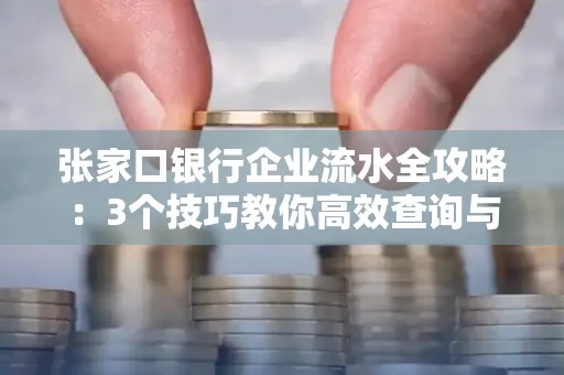张家口银行企业流水全攻略:3个技巧教你高效查询与风险规避