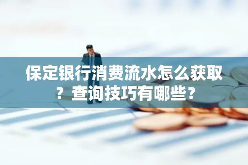 保定银行消费流水怎么获取?查询技巧有哪些?