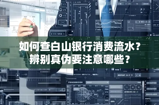 如何查白山银行消费流水？辨别真伪要注意哪些？