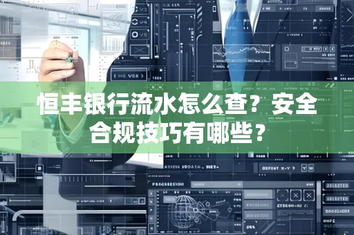 恒丰银行流水怎么查？安全合规技巧有哪些？