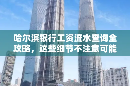 哈尔滨银行工资流水查询全攻略,这些细节不注意可能吃大亏