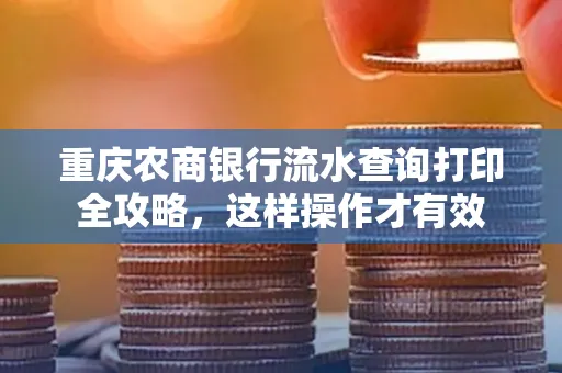 重庆农商银行流水查询打印全攻略,这样操作才有效