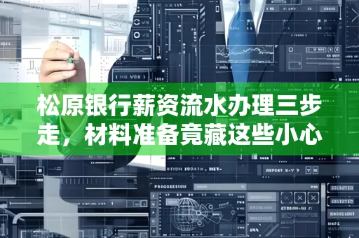 松原银行薪资流水办理三步走,材料准备竟藏这些小心机